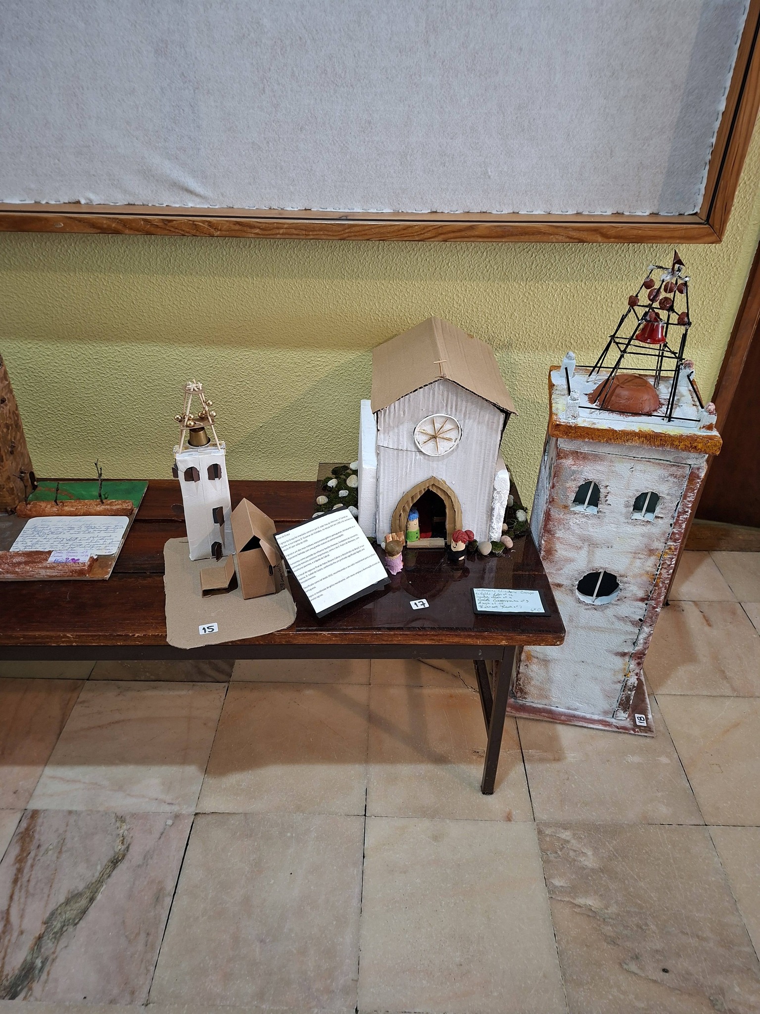 Exposição de maquetas de monumentos de Santarém