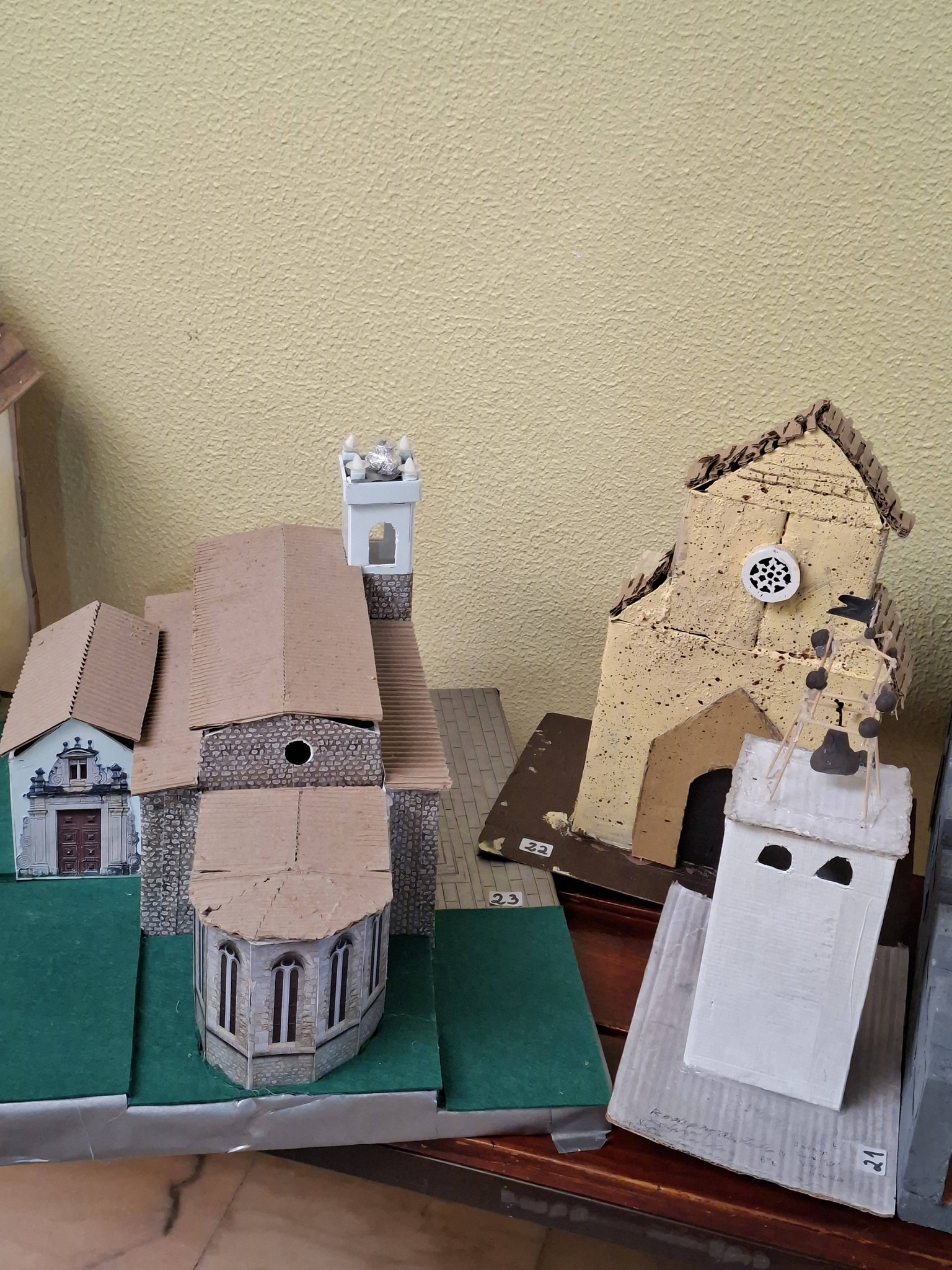 Exposição de maquetas de monumentos de Santarém