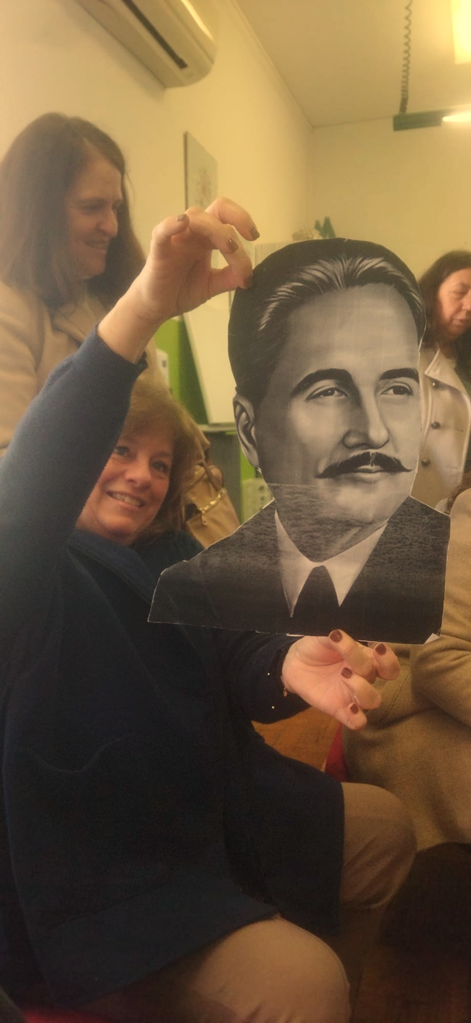 Línguas que nos unem - atividade com alunos e professores