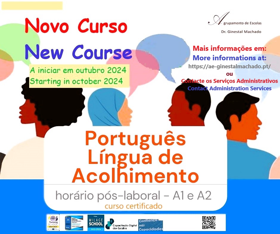 NOVA OFERTA | NEW OFFER: PORTUGUÊS LÍNGUA DE ACOLHIMENTO